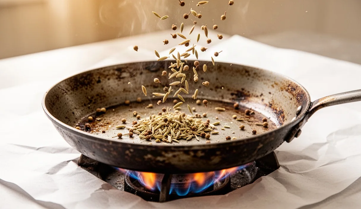 How to Toast Spices Without Burning Delicate Oils